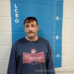 Booking photo from Lincoln County, Mississippi