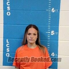 Booking photo from Lincoln County, Mississippi
