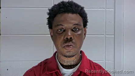 Mugshot of Dekariol Jamal Hopkins booked in Lowndes County, Mississippi on October 5, 2026