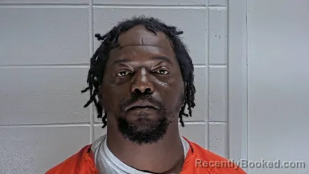 Mugshot of Marchello Harris booked in Lowndes County, Mississippi on August 25, 2026