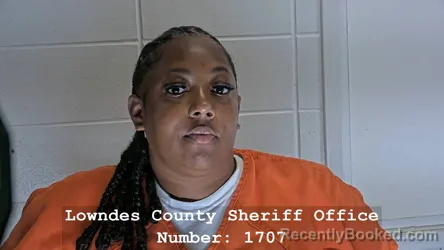 Mugshot of CORNISHA LATINA WEBB booked in Lowndes County, Mississippi on June 3, 2026