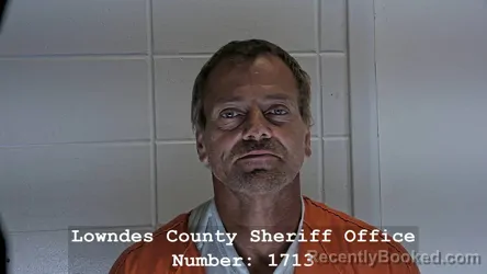 Mugshot of TERRY LANCE SLAYTON booked in Lowndes County, Mississippi on June 3, 2026