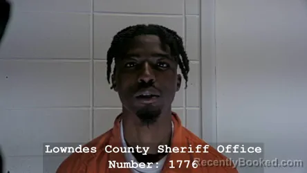 Mugshot of DAVON T THOMPSON booked in Lowndes County, Mississippi on June 9, 2026
