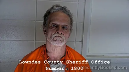 Mugshot of STONEY LEE RAY booked in Lowndes County, Mississippi on June 11, 2026