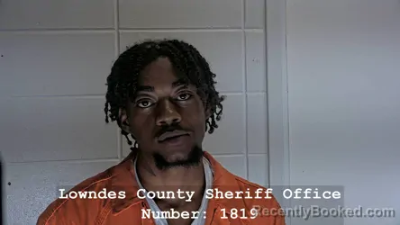 Mugshot of COREY TRAVON ERVIN booked in Lowndes County, Mississippi on June 12, 2026