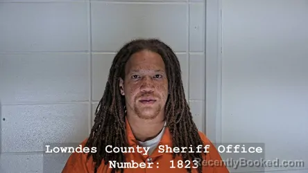 Mugshot of ANTHONY QUINN PERRY booked in Lowndes County, Mississippi on June 13, 2026
