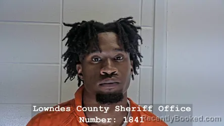 Mugshot of TYLER LASHAUNDREA FRAZIER booked in Lowndes County, Mississippi on June 14, 2026