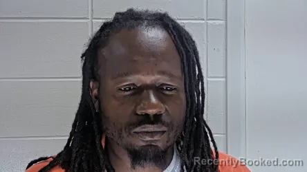 Mugshot of Anthony James Cannon booked in Lowndes County, Mississippi on August 25, 2026