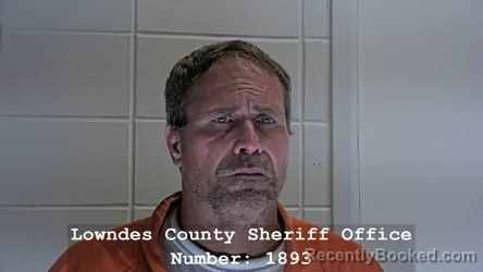 Booking photo from Lowndes County, Mississippi