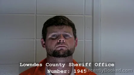 Mugshot of DEVIN DEWAYNE BRAY booked in Lowndes County, Mississippi on June 23, 2026