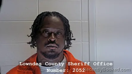 Mugshot of JUVANTE DARRIEL WILLIAMS booked in Lowndes County, Mississippi on July 12, 2026