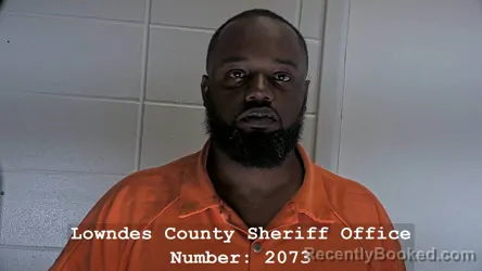 Mugshot of EARNEST JAMES HARMON booked in Lowndes County, Mississippi on July 4, 2026