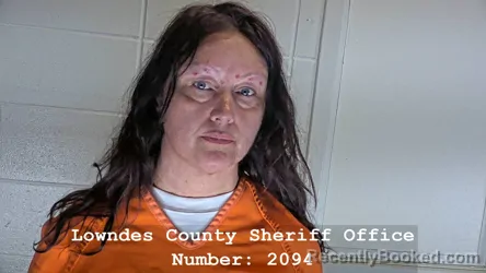 Mugshot of JENNIFER LOUISE FORBUS booked in Lowndes County, Mississippi on July 5, 2026