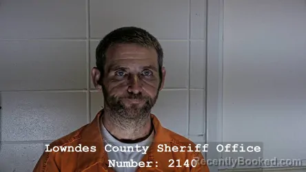 Mugshot of ROBERT SHANE PELPHREY booked in Lowndes County, Mississippi on July 7, 2026