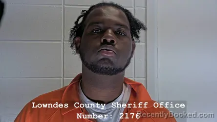 Mugshot of KESHON M BUTLER booked in Lowndes County, Mississippi on July 10, 2026