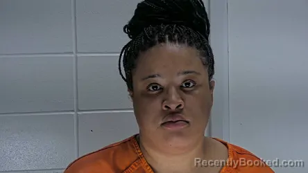 Mugshot of KIANA NICOLE BRADFORD booked in Lowndes County, Mississippi on July 24, 2026