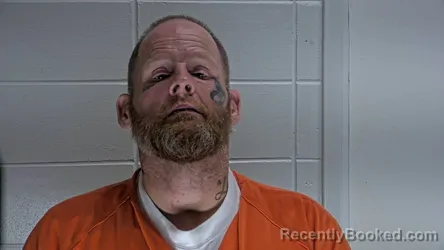 Mugshot of Daniel Ray Roush booked in Lowndes County, Mississippi on August 20, 2026
