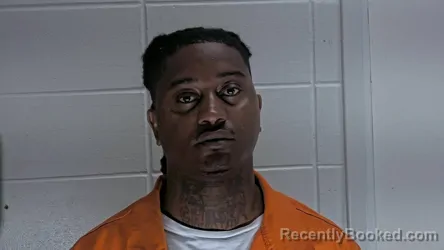 Mugshot of Demontrell Rotavis Lowe booked in Lowndes County, Mississippi on September 3, 2026