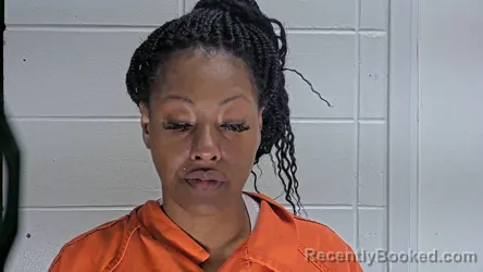 Mugshot of Ashley Williams booked in Lowndes County, Mississippi on September 6, 2026