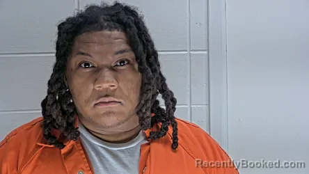 Mugshot of Denzel Deshawn Beckwith booked in Lowndes County, Mississippi on September 13, 2026