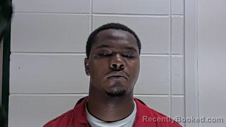 Mugshot of Tyrese Erby booked in Lowndes County, Mississippi on September 15, 2026