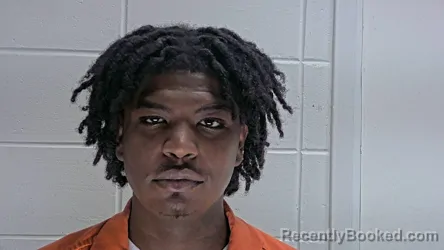 Mugshot of Omarion Dan'quan Brown booked in Lowndes County, Mississippi on October 22, 2026