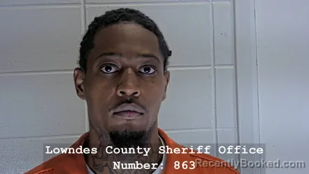 Mugshot of MARIO SHONDELL HARRISON booked in Lowndes County, Mississippi on May 22, 2026