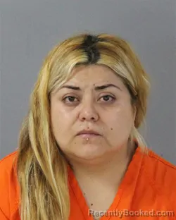 Mugshot of NANCY BELEM ROSAS MUNOZ booked in Madison County, Mississippi on June 24, 2026