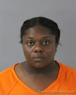Mugshot of Jasmine Jenise Sanders booked in Madison County, Mississippi on August 20, 2026