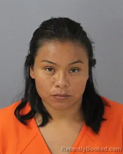 Mugshot of Juana Mendoza-Lopez booked in Madison County, Mississippi on September 13, 2026