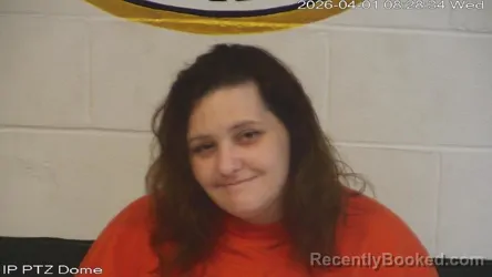 Mugshot of Autumn Fay Melcher booked in Marion County, Mississippi on March 31, 2026