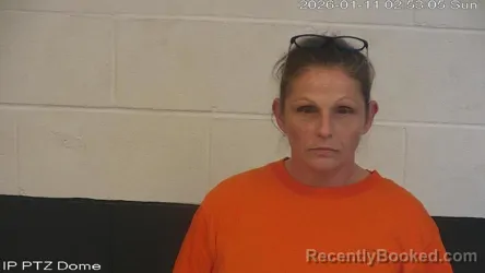 Booking photo from Marion County, Mississippi