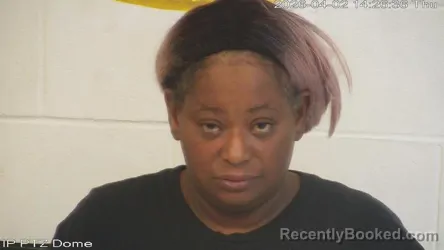 Mugshot of Bernnadette Smith booked in Marion County, Mississippi on April 2, 2026