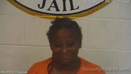 Mugshot of Bernnadette Smith booked in Marion County, Mississippi on June 26, 2026