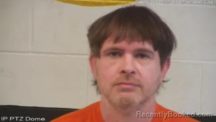 Mugshot of Craig Terrell Cook booked in Marion County, Mississippi on April 24, 2026