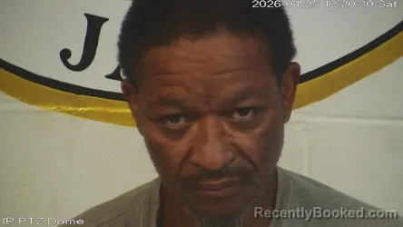 Mugshot of Charles Detrate Jefferson booked in Marion County, Mississippi on April 25, 2026