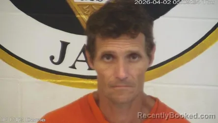 Mugshot of David T Brown booked in Marion County, Mississippi on April 1, 2026