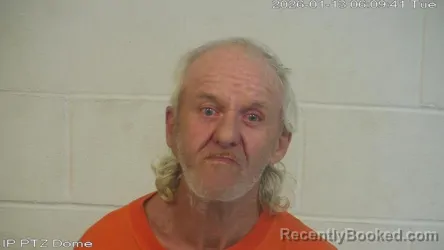 Booking photo from Marion County, Mississippi