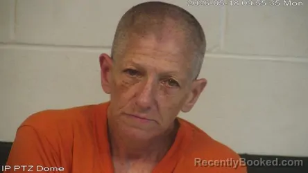 Mugshot of Donna Lynn Ledet booked in Marion County, Mississippi on May 17, 2026