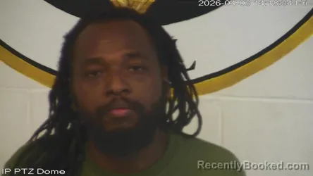 Mugshot of Darren Maurice Owens booked in Marion County, Mississippi on April 3, 2026