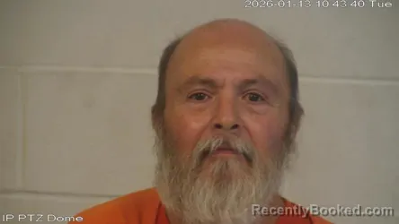 Booking photo from Marion County, Mississippi