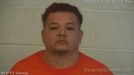 Booking photo from Marion County, Mississippi