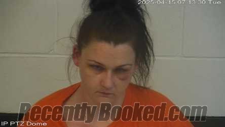 Booking photo from Marion County, Mississippi