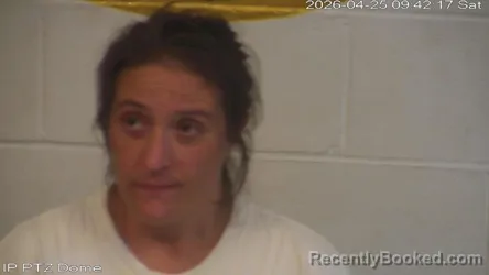 Mugshot of Lacy Lee Cartier booked in Marion County, Mississippi on April 24, 2026