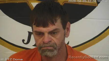 Mugshot of Michael Bruce Case booked in Marion County, Mississippi on April 24, 2026