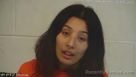 Mugshot of Mia Hogue