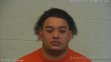 Booking photo from Marion County, Mississippi