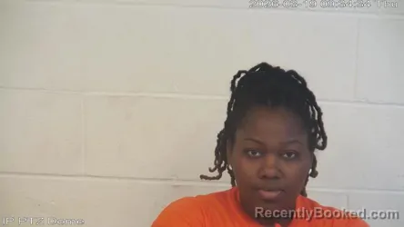 Mugshot of Shawana Cruzette Pace Thomas