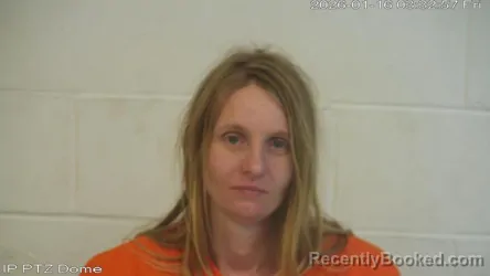 Booking photo from Marion County, Mississippi