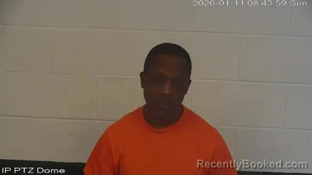 Booking photo from Marion County, Mississippi